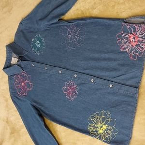 Cascade Blues jean shirt
